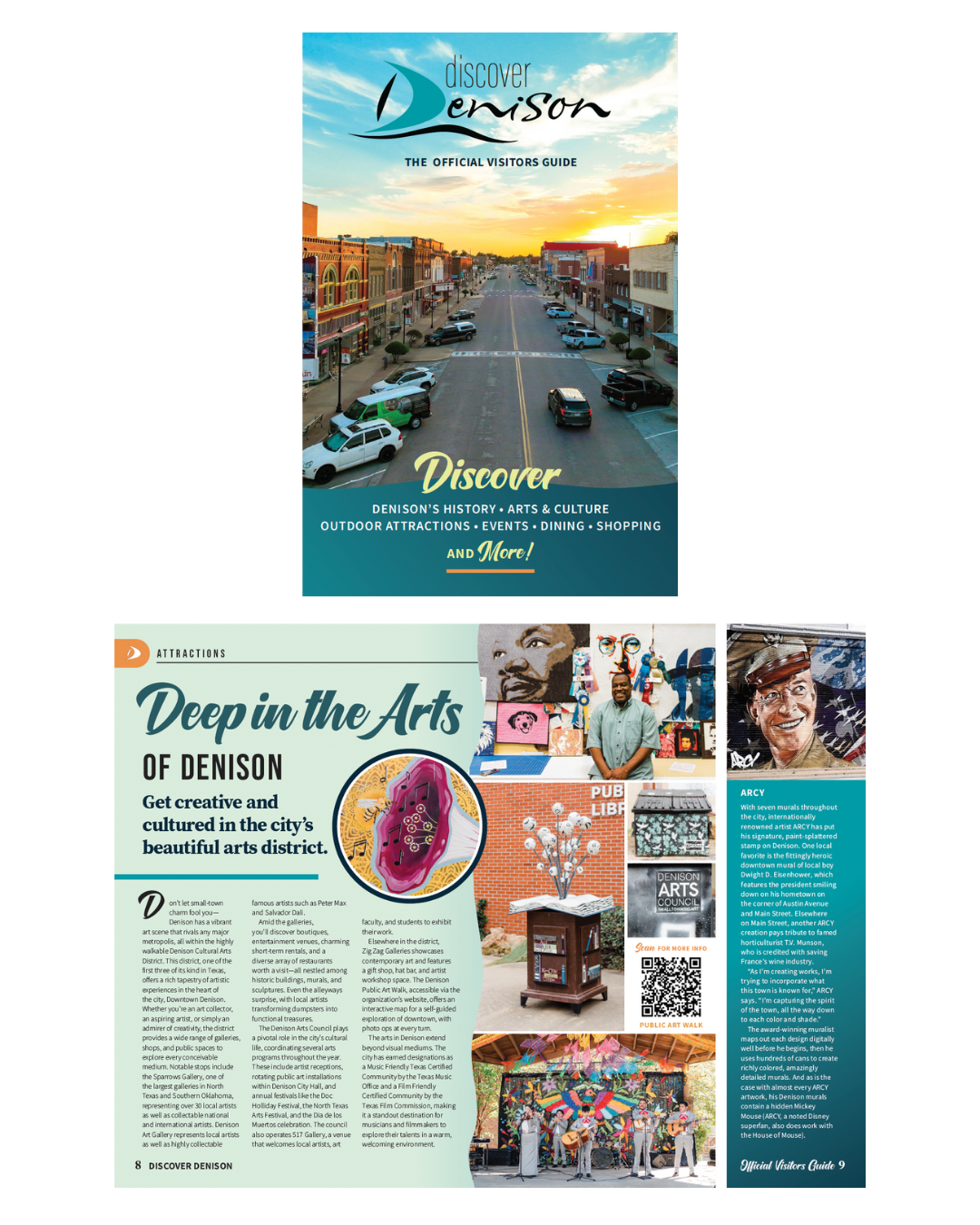 TM Studio - Denison Visitor Guide Vertical